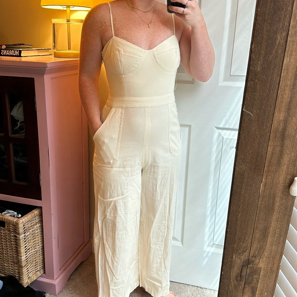 Chelsea and Violet Romper Ivory - Picture 2 of 5